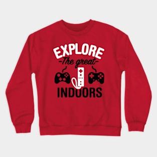 Explore the great indoors 2clr Crewneck Sweatshirt